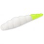 Силикон FishUp Yochu (Cheese) 1.7" (8шт в уп.) #131 - White/Hot Chartreuse FUYocCh17131