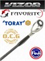 Спиннинг Favorite Vizor VZR-662ML 1.98m 3-14g Fast 1693.01.58