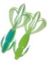 Силикон Keitech Crazy Flapper 4.4" #PAL03T Ice Chartreuse CF44PAL03T