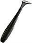 Силикон Keitech Swing Impact FAT 3.3" #001S Black SF33001S