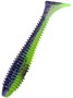 Силикон Keitech Swing Impact FAT 3.8" #PAL06T Violet Lime Belly SF38PAL06T